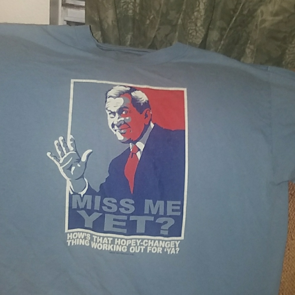 Funny political tshirt Bush
